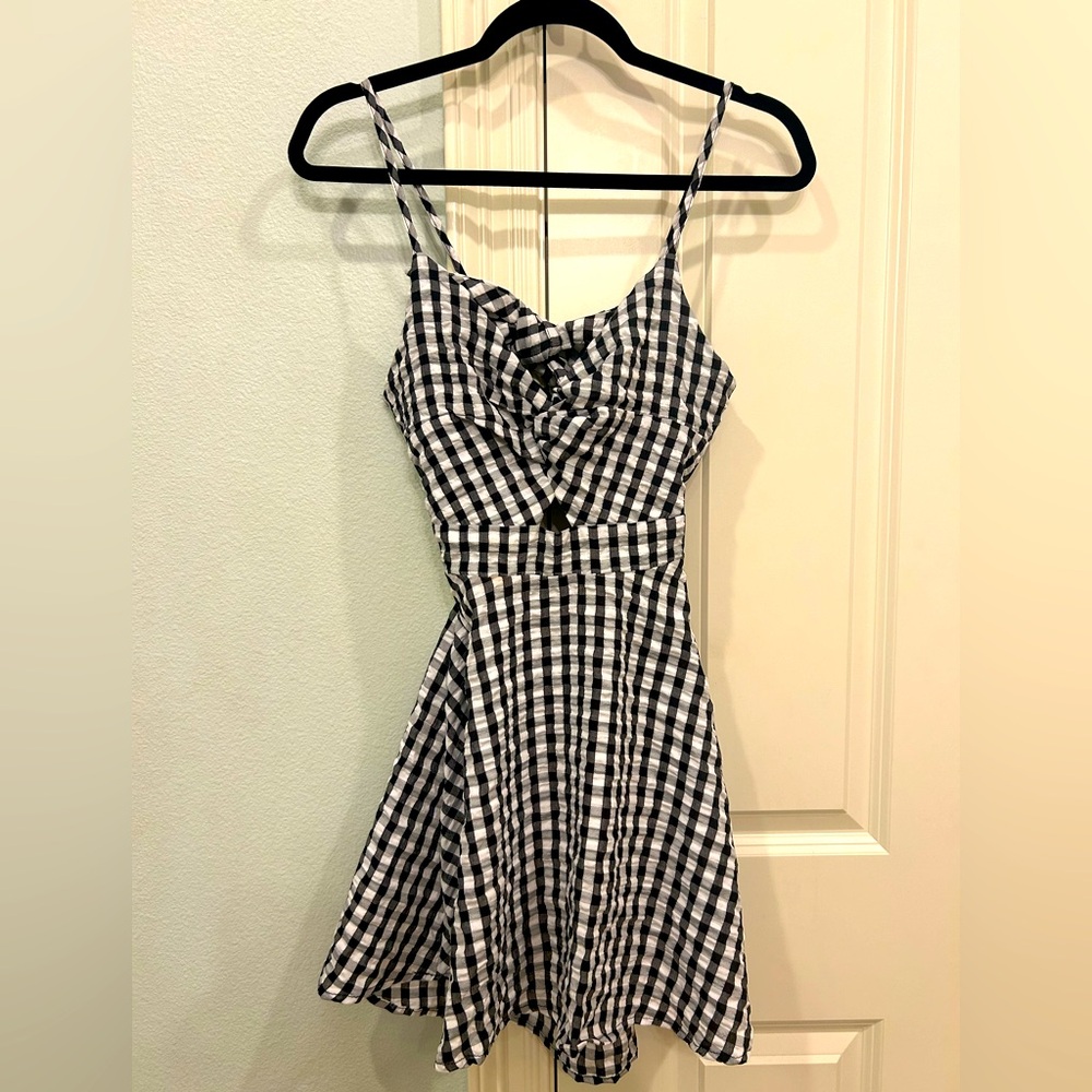 Gingham sundress NWT